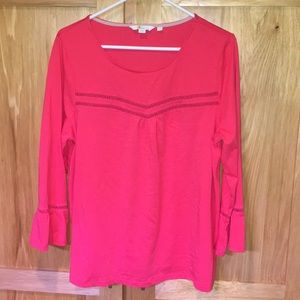 Boden coral shirt women’s sz 14 top EUC